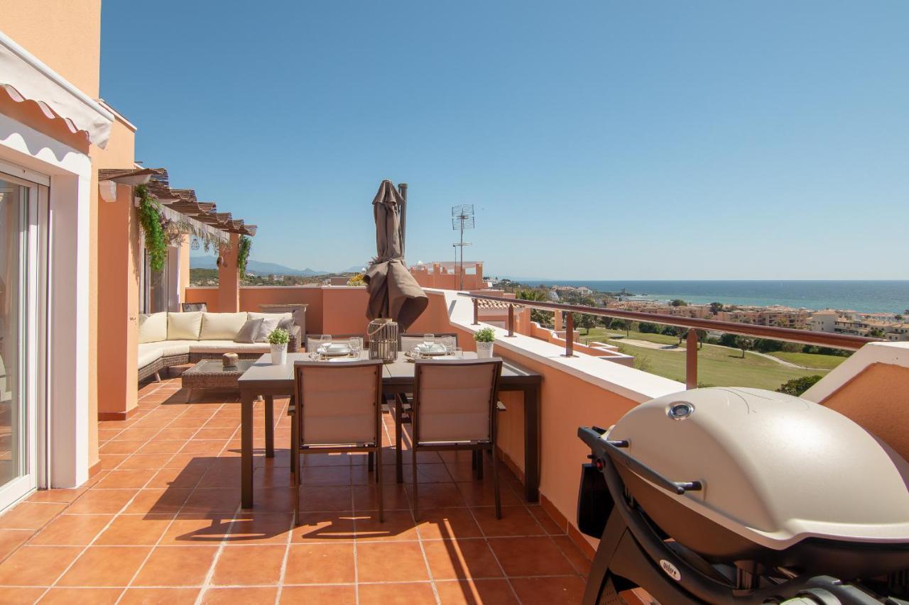 2242-Amazing Penthouse 2Terraces Sea View Apartment Casares Exterior photo