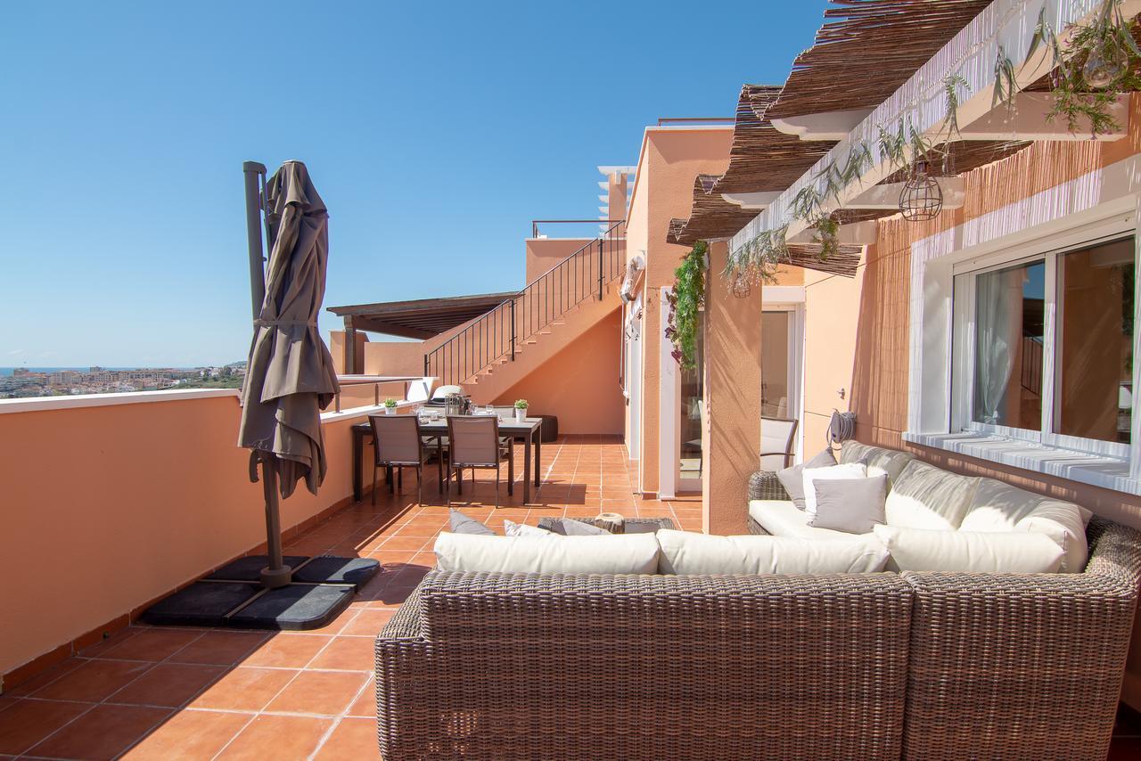 2242-Amazing Penthouse 2Terraces Sea View Apartment Casares Exterior photo